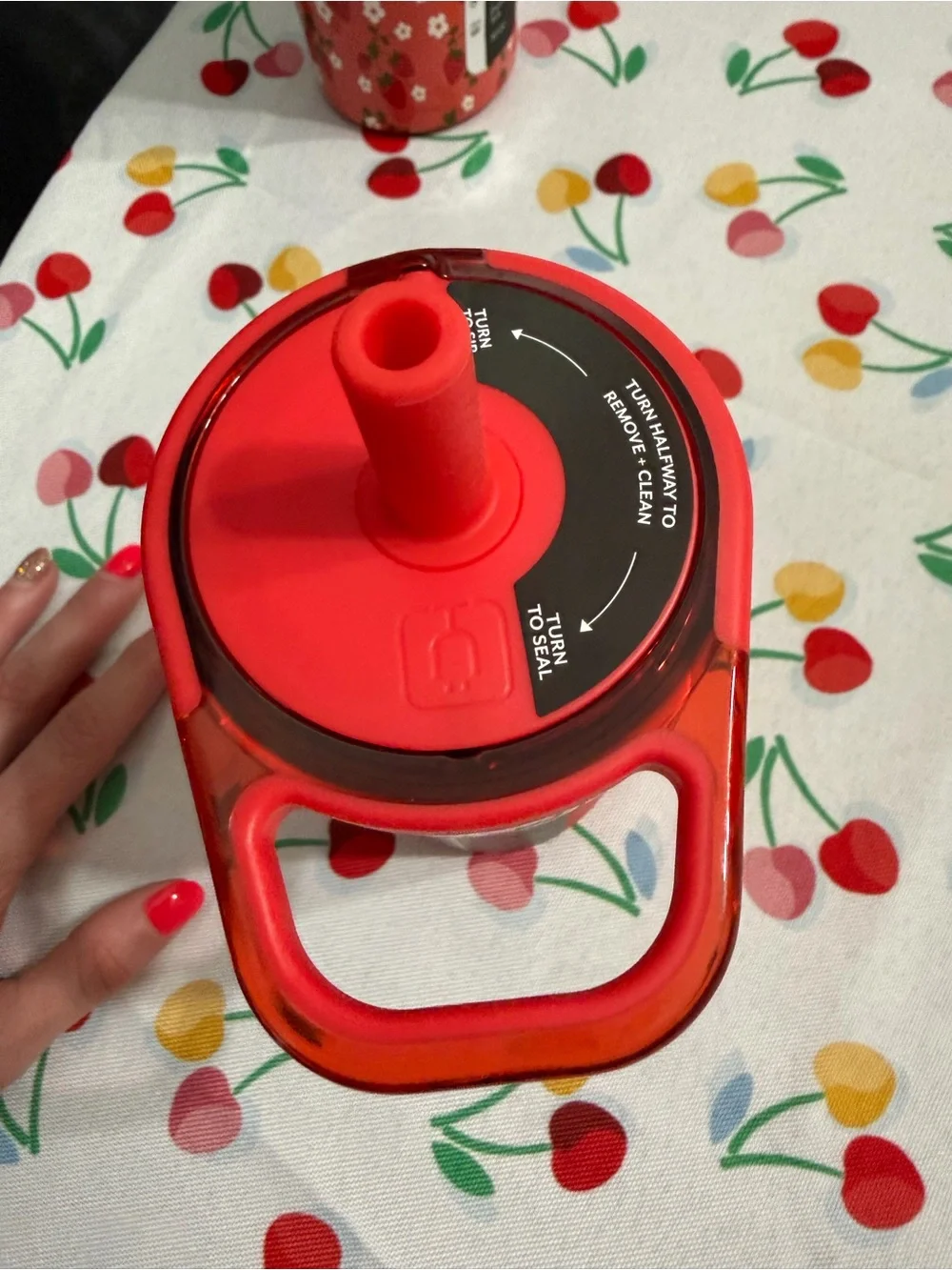 BrüMate LEAP Kids Tumbler - Red Strawberry